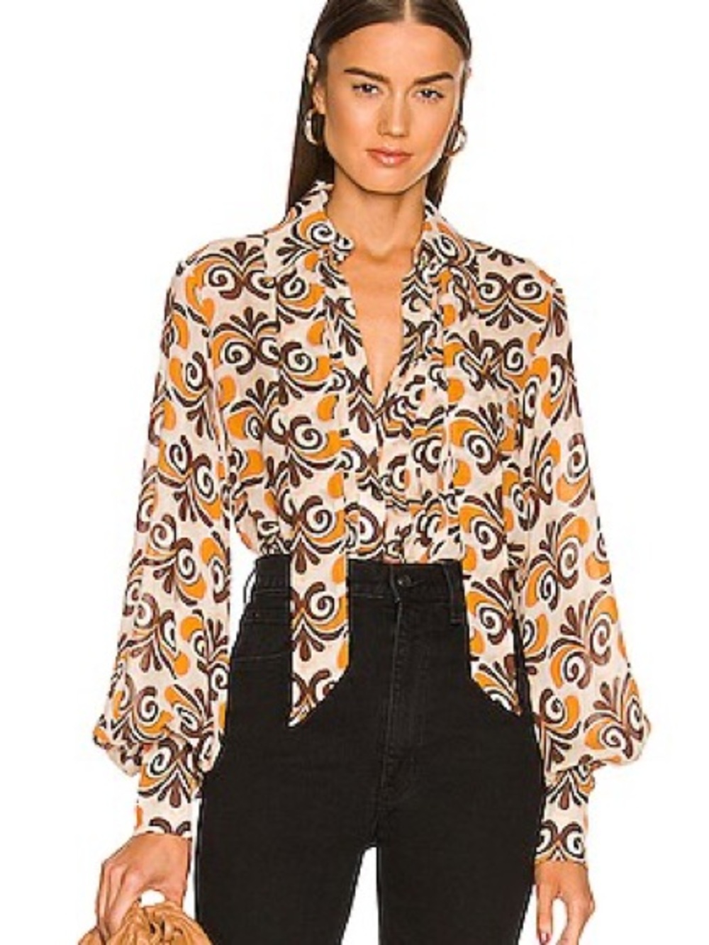 Alice McCall  Wonderland Blouse in Tea Rose